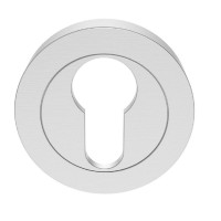 Carlisle Brass Euro Profile Escutcheon AA1SC Satin Chrome 10.32