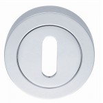 Carlisle Brass Standard Profile Escutcheon AA3SC Satin Chrome 11.64