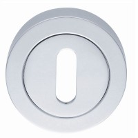 Carlisle Brass Standard Profile Escutcheon AA3SC Satin Chrome 11.64