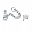 Satin Chrome Door Chains