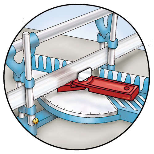 Anglefix positioning for cutting