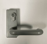 Outside Access Panic Locking Lever Handle Arrone AR885L-SE Silver 96.70