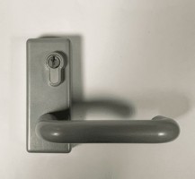 Outside Access Panic Locking Lever Handle Arrone AR885L-SE Silver 96.68