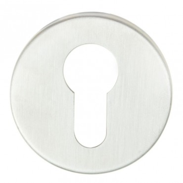 Eurospec Steelworx Euro Profile Escutcheon CSE1005SSS G304 Satin Stainless Steel