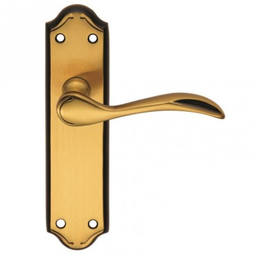 Carlisle Brass Door Handles DL191FB Madrid Lever Latch Florentine Bronze