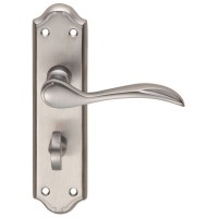 Carlisle Brass Door Handles DL192CP Madrid Lever Bathroom Lock Polished Chrome 43.05
