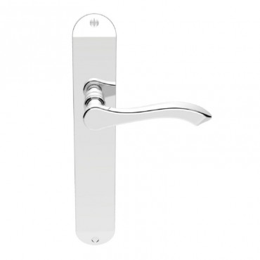 Carlisle Brass Door Handles DL381CP Andros Lever Latch Polished Chrome