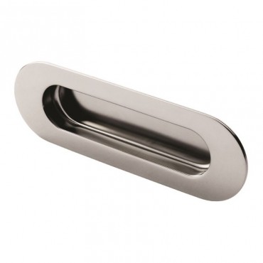 Steelworx 120 x 41mm Radius Flush Pull FPH1001SSS Satin Stainless Steel