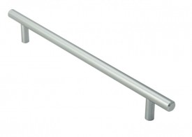 FTD T Bar Cabinet Handle FTD445BCP 128mm centres Polished Chrome £2.40