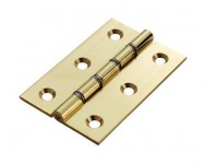 75mm Butt Hinge HDSW1 Polished Brass per single 4.39