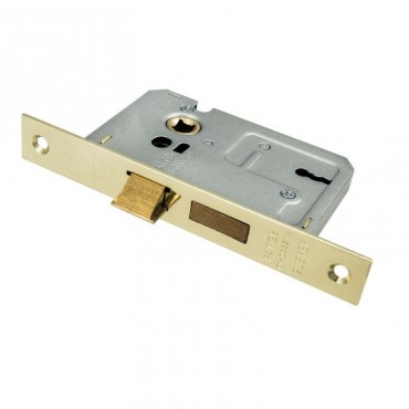 Eurospec 3 Lever Contract Mortice Sashlock 64mm NP