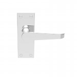 Carlisle Brass Door Handles M31CP Victorian Lever Latch Polished Chrome 18.95