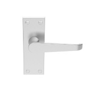 Carlisle Brass Door Handles M31SC Victorian Lever Latch Satin Chrome 18.95