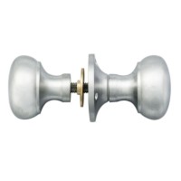 Carlisle Brass Mushroom Rim Knobs M35RSSC Satin Chrome 34.19
