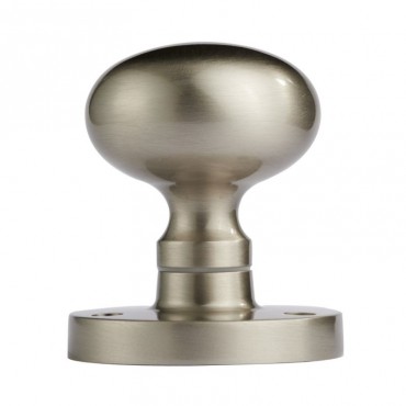 Carlisle Brass Mushroom Mortice Knobs M35SN Satin Nickel