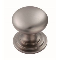 Victorian Cupboard Knob M47BSN 32mm Satin Nickel 6.60