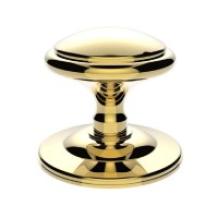 Carlisle Brass Centre Door Knob Round M61 Polished Brass 39.33