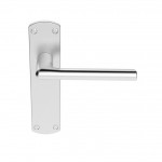 Serozzetta Door Handles SZC012SC Uno Lever Latch Satin Chrome 12.88