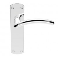 Serozzetta Door Handles SZC032CP Tres Lever Latch Polished Chrome 16.73