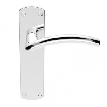 Serozzetta Door Handles SZC032CP Tres Lever Latch Polished Chrome